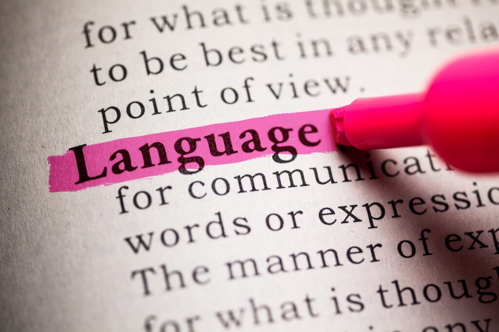 Language Definition - Origin of Language