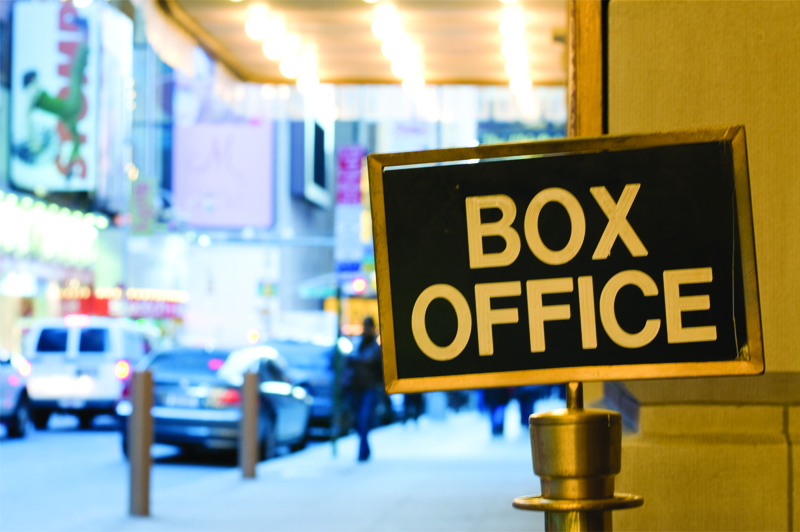 box office sign - broadway translation