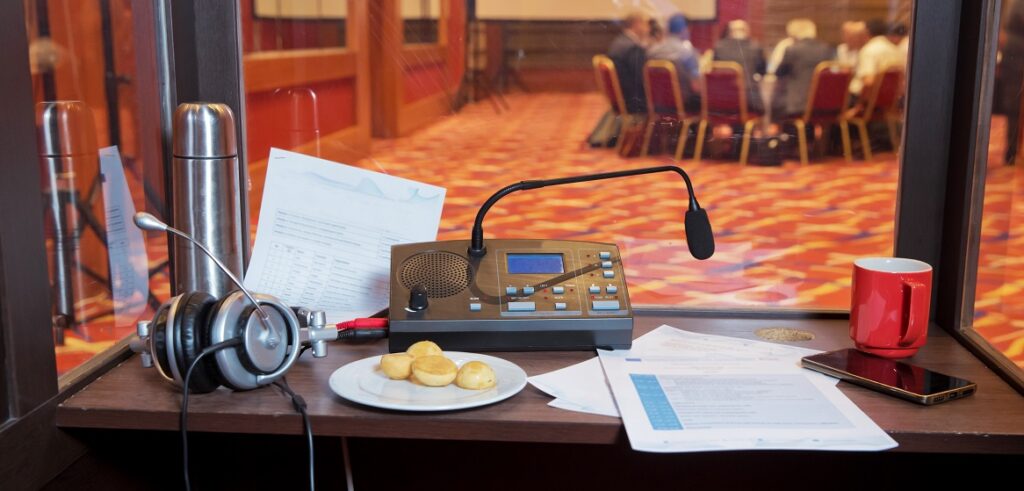 Interpreter Booth - Tools and Tricks of Remote Conference Interpreting