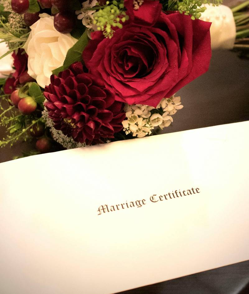  Marriage Certificate Translation